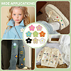 3 Sets Towel Cloth Computerized Embroidery Cloth Iron On/Sew On Patches FIND-FG0004-17-6