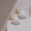 Alloy Enamel Stud Earrings FS-WGE0AD6-45-1