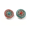 Handmade Tibetan Style Beads TIBEB-C002-07AS-2