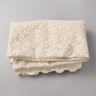 Polyester Lace Fabric DIY-WH0750-211B-1