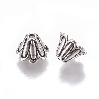 Tibetan Style Bead Caps LF0600Y-NF-1
