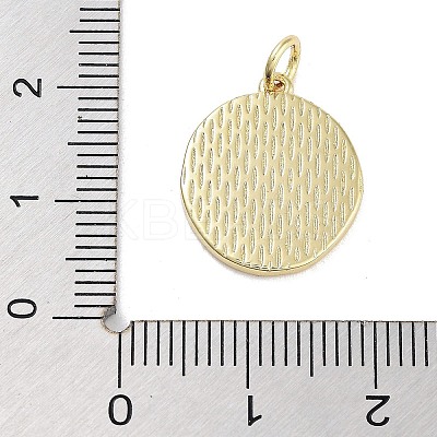 Rack Plating Brass Enamel Pendants KK-M293-39G-06-1