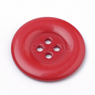 4-Hole Acrylic Buttons BUTT-Q038-25mm-M-1