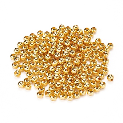 Iron Round Spacer Beads X-E146Y-G-1