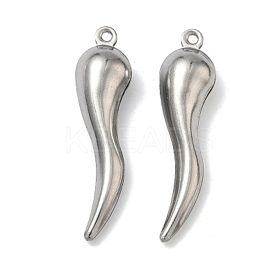304 Stainless Steel Pendants STAS-P433-11P-1