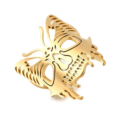 304 Stainless Steel Finger Rings RJEW-S628-10G-1