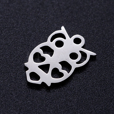 Tarnish Resistant 201 Stainless Steel Hollow Charms STAS-Q201-JN275-1-1
