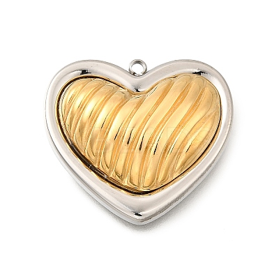 304 Stainless Steel Pendants STAS-M123-03I-PG01-1