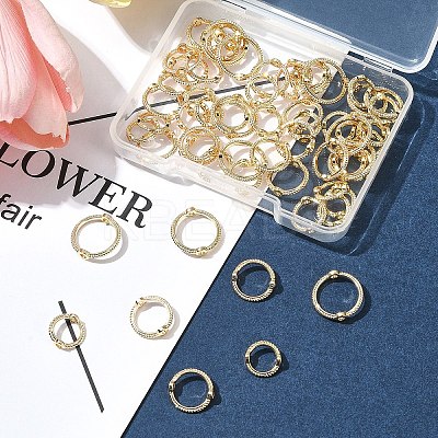 60Pcs 3 Styles Rack Plating Alloy Bead Frames FIND-FS0003-45-1