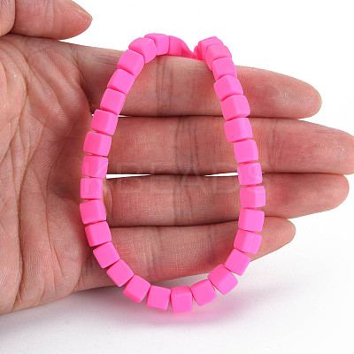 Handmade Polymer Clay Beads Strands CLAY-T020-09A-1