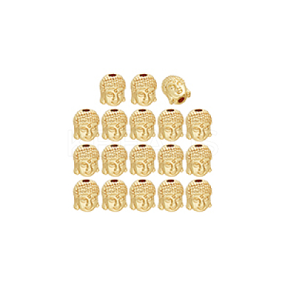 18Pcs Alloy Bead PALLOY-BC0001-14-1