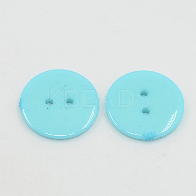 Acrylic Sewing Buttons BUTT-E084-C-12-1