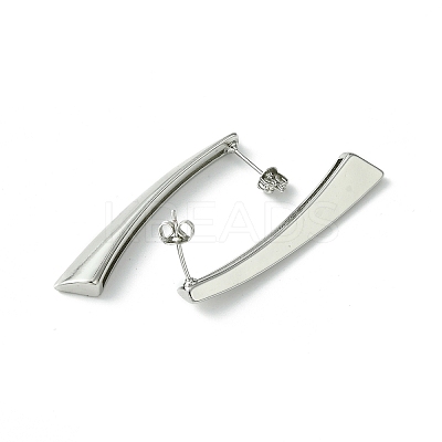 Brass Stud Earring EJEW-C072-04P-1