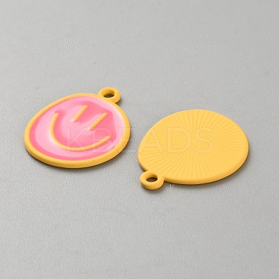 Alloy Enamel Pendants ENAM-WH0066-07J-1