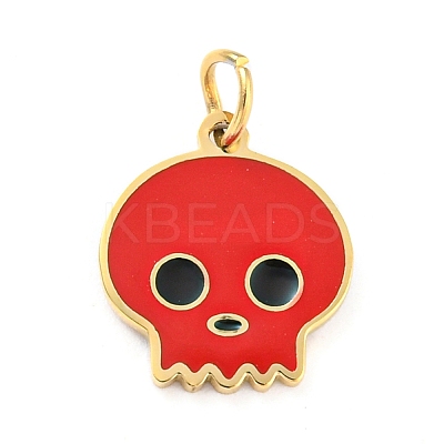 Halloween 304 Stainless Steel Charms STAS-P333-14G-1