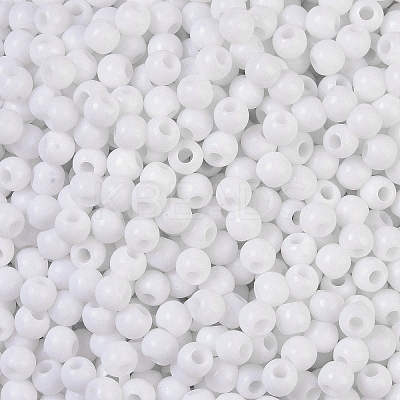 Opaque Acrylic Beads SACR-A007-01A-17-1