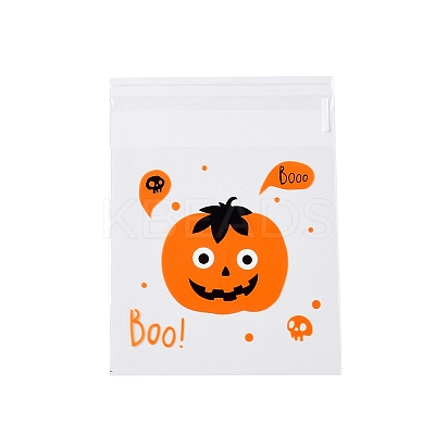 Halloween Theme Plastic Bakeware Bag ABAG-F007-03A-1