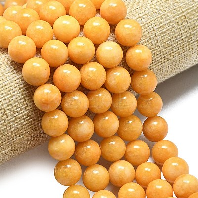 Natural Malaysia Jade Beads Strands G-L645-A01-12mm-10-1
