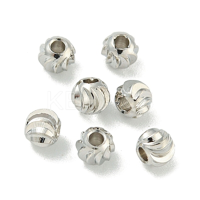 Rack Plated Brass Beads KK-T071-07P-03-1