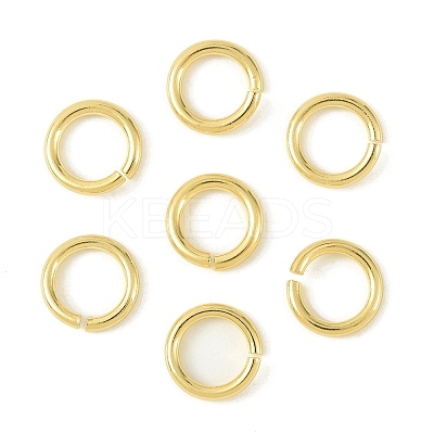 SHEGRACE Brass Open Jump Rings XGR0081G-15G-1