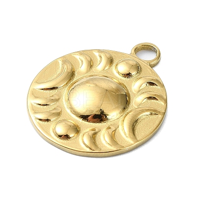 Ion Plating(IP) 304 Stainless Steel Pendants STAS-B058-02G-07-1
