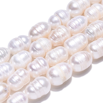 Natural Cultured Freshwater Pearl Beads Strands PEAR-N012-07S-1