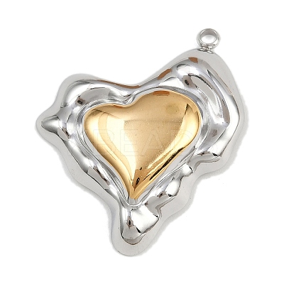 304 Stainless Steel Pendants STAS-K311-06PG-1