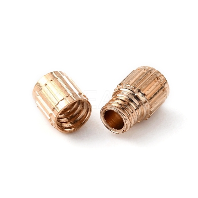 Brass Screw Clasps KK-WH0047-56KCG-1