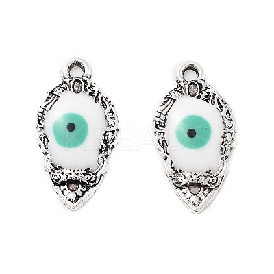 Alloy Enamel Pendants FIND-C050-01AS-06-1