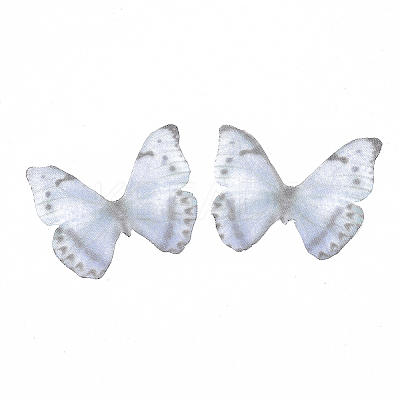 Polyester Fabric Wings Crafts Decoration X-FIND-S322-005A-01-1