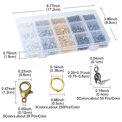 DIY Jewelry Making Finding Kit DIY-FS0004-85-1