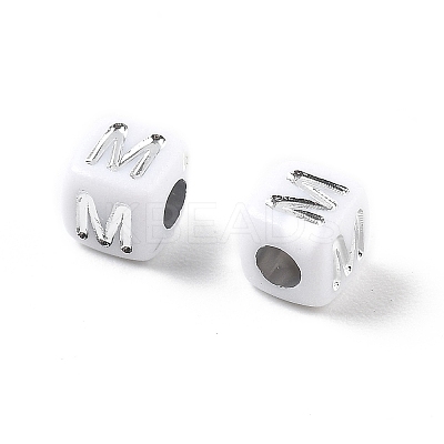 Opaque Acrylic Beads OACR-D282-06M-1