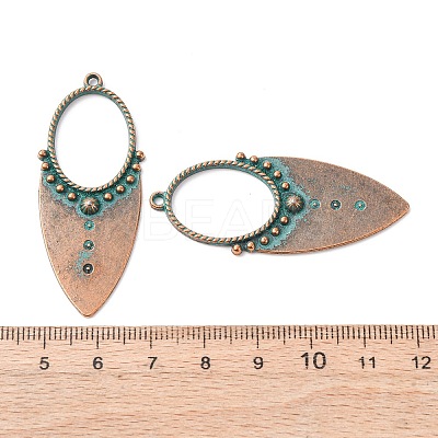Tibetan Style Alloy Pendants X-FIND-B055-02J-1