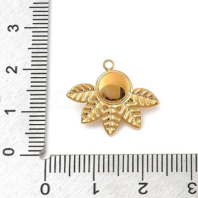 Natural Tiger Eye Pendants STAS-F312-01G-03-1