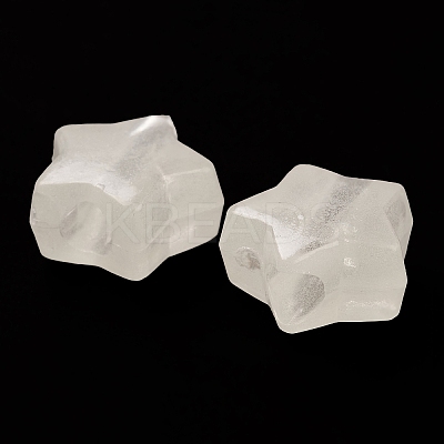 Luminous Transparent Acrylic Beads LACR-Q001-02-1