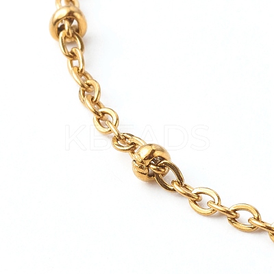 304 Stainless Steel Satellite Chain Bracelet BJEW-JB06523-02-1
