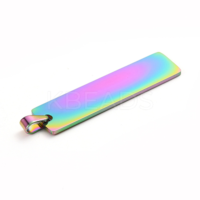 Ion Plating(IP) 304 Stainless Steel Pendants STAS-D142-01A-M-1