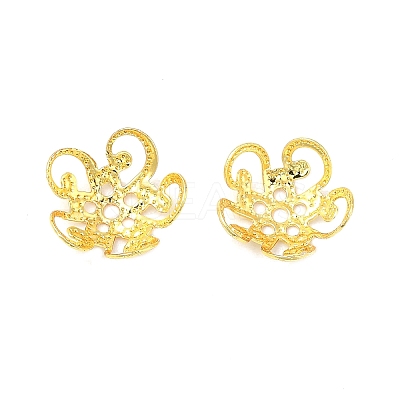 Brass Beads Cap KK-H446-03G-01-1