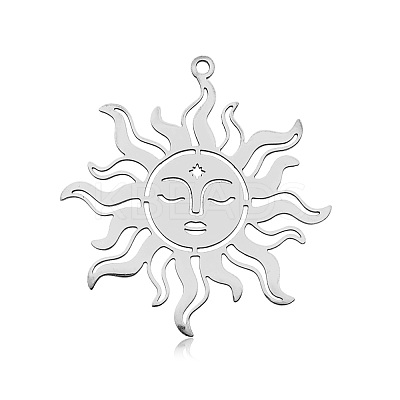 Non-Tarnish 201 Stainless Steel Pendants STAS-S105-LA724-1-1
