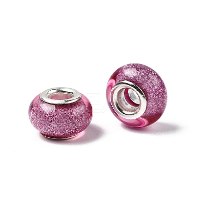 Large Hole Resin European Beads X-OPDL-R118-10B-1