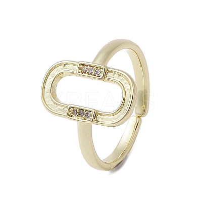 Brass Adjustable Rings RJEW-K257-88A-G-1
