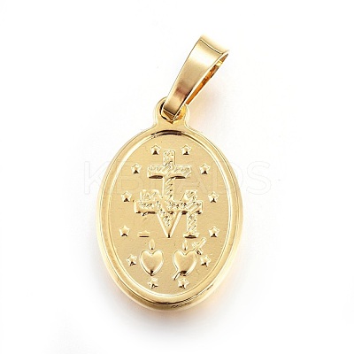 201 Stainless Steel Pendants Ion Plating(IP) STAS-O111-05G-1
