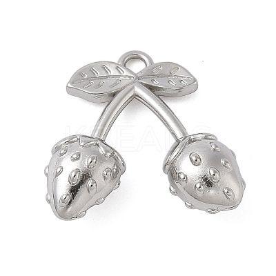 304 Stainless Steel Pendants STAS-K312-08D-P-1
