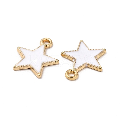 Alloy Enamel Pendants ENAM-C005-01G-01-1