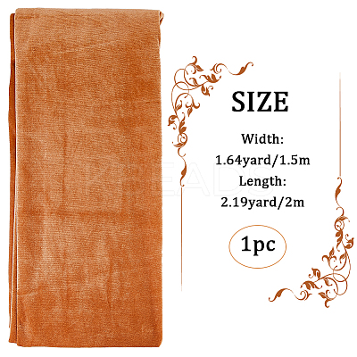 Velvet Fabric DIY-WH0530-71C-1