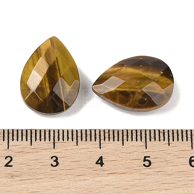 Natural Tiger Eye Cabochons G-C146-05I-1