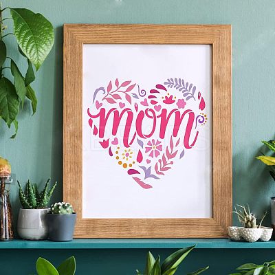 Plastic Reusable Drawing Painting Stencils Templates DIY-WH0172-388-1