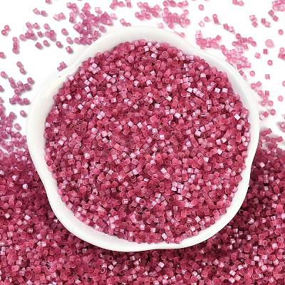Imitation Cat Eyes Glass Seed Beads SEED-H003-03X-1