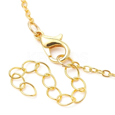 Brass Cable Chain Necklaces NJEW-JN04511-01-1