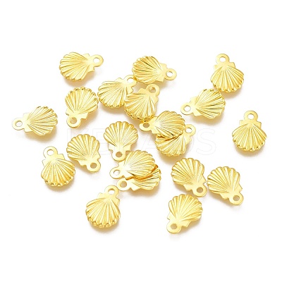 304 Stainless Steel Charms STAS-O130-04G-1